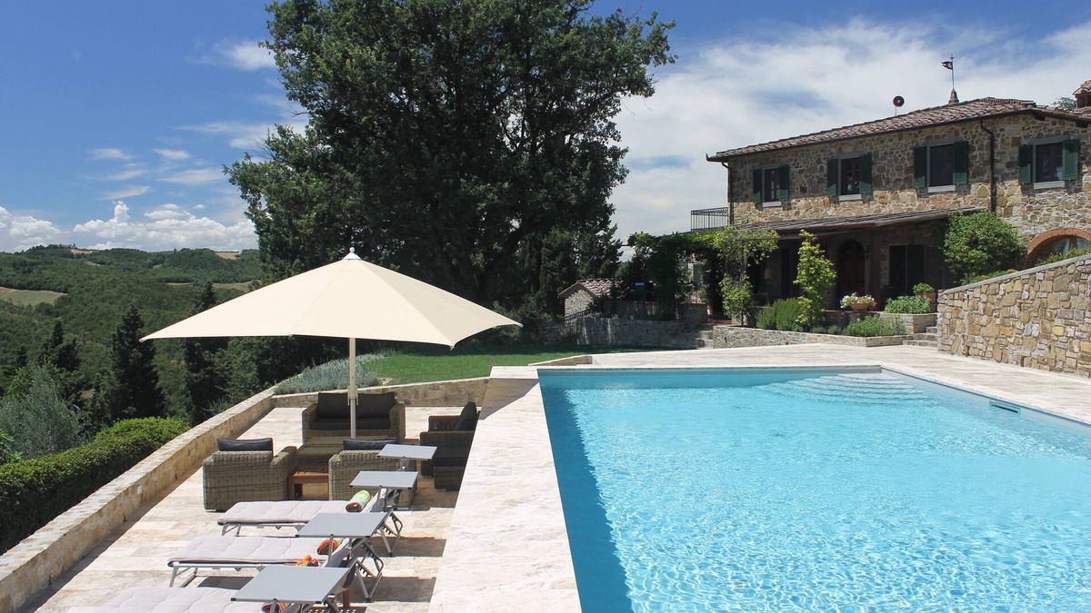 San Pietro in Bossolo Villa | Tuscany Stone Villa With Spectacular View