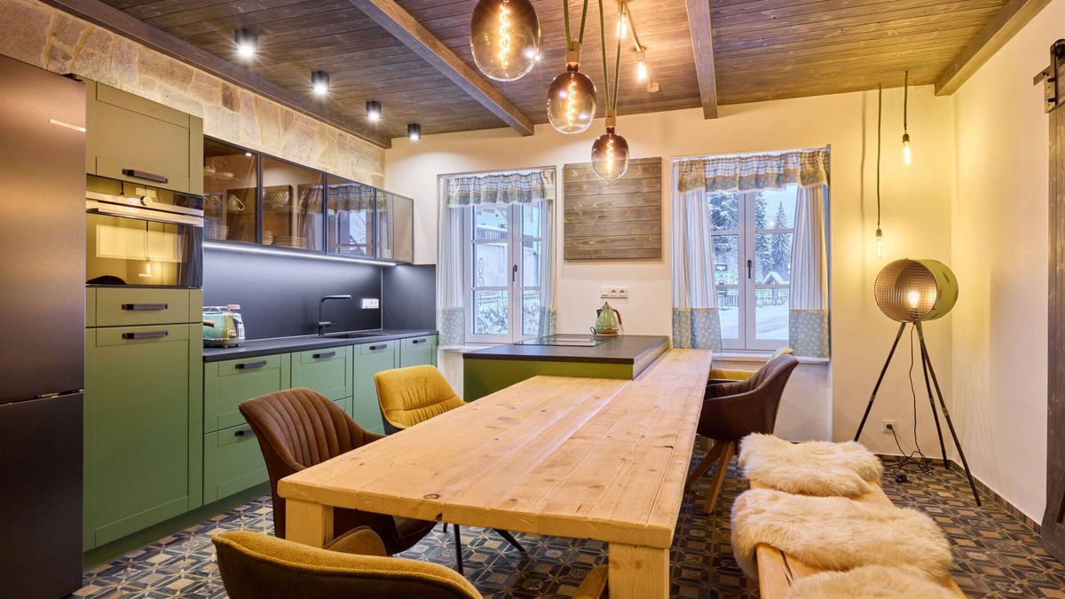 Pec pod Snezkou Apartment | Twilight Grove Stylish Lounge by Interhome