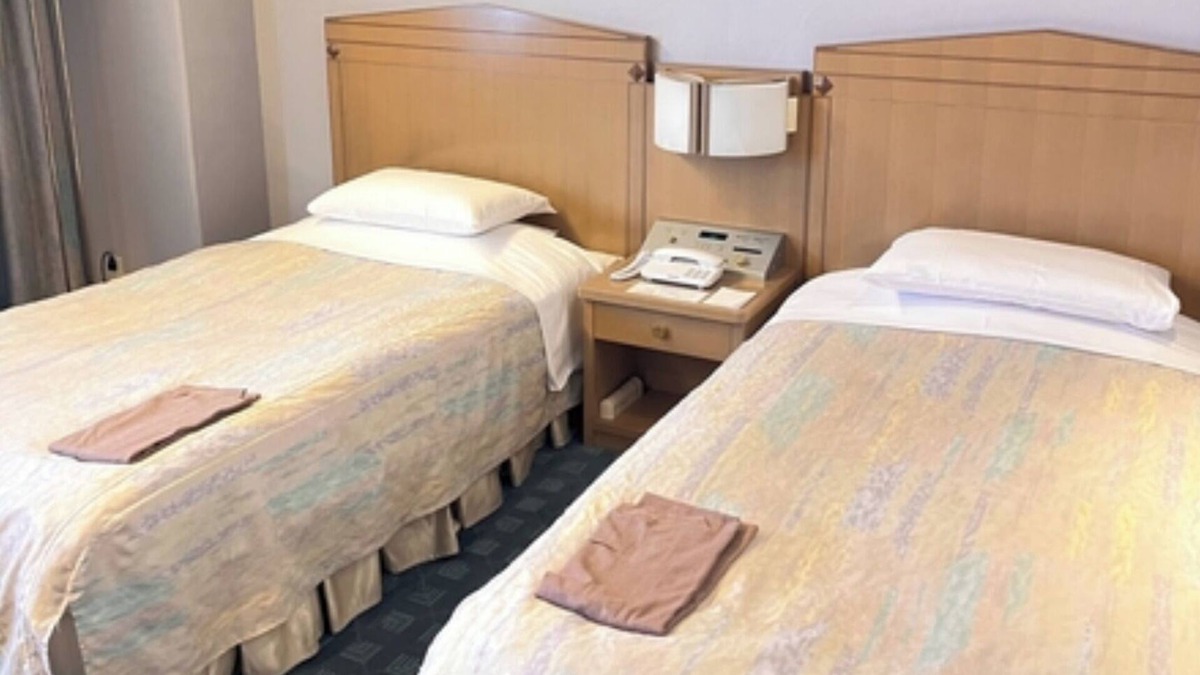 Hanno Hotel | Twin A Nonsmoking room Accommodation only plan /Hanno Saitama