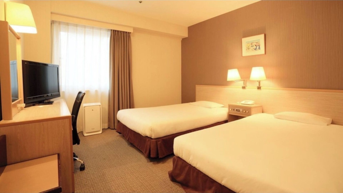 Shimonoseki Hotel | Twin B Smoking Room only Smile Value Stay Plan/Shimonoseki Yamaguchi