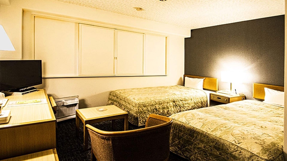 Kamisu Hotel | Twin room East Building Smoking Basic plan/Kamisu Ibaraki