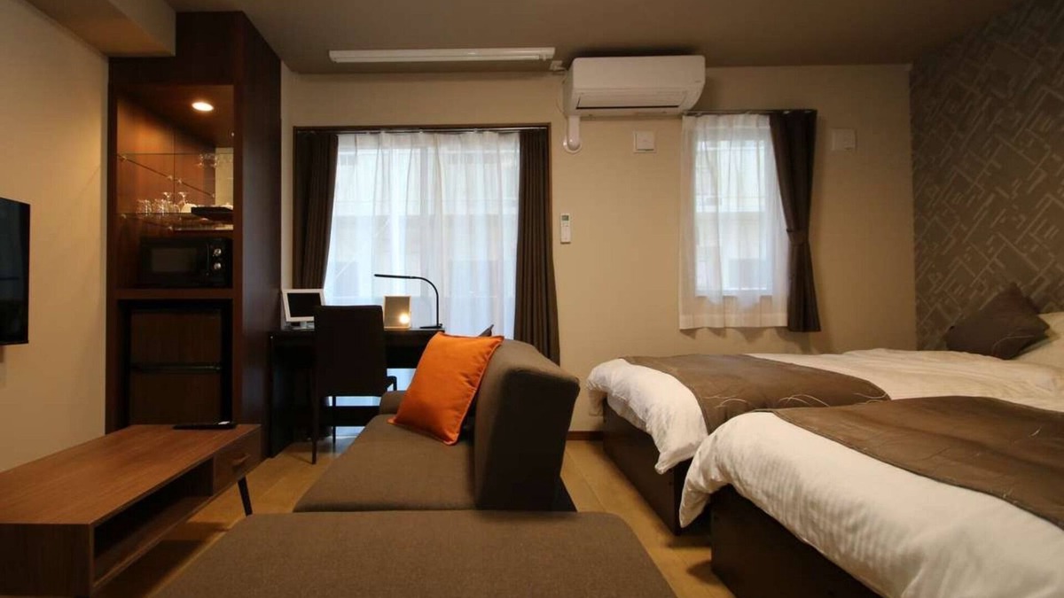 Suwa Hotel | Twin Room Great value plan with no meals include/Suwa Nagano