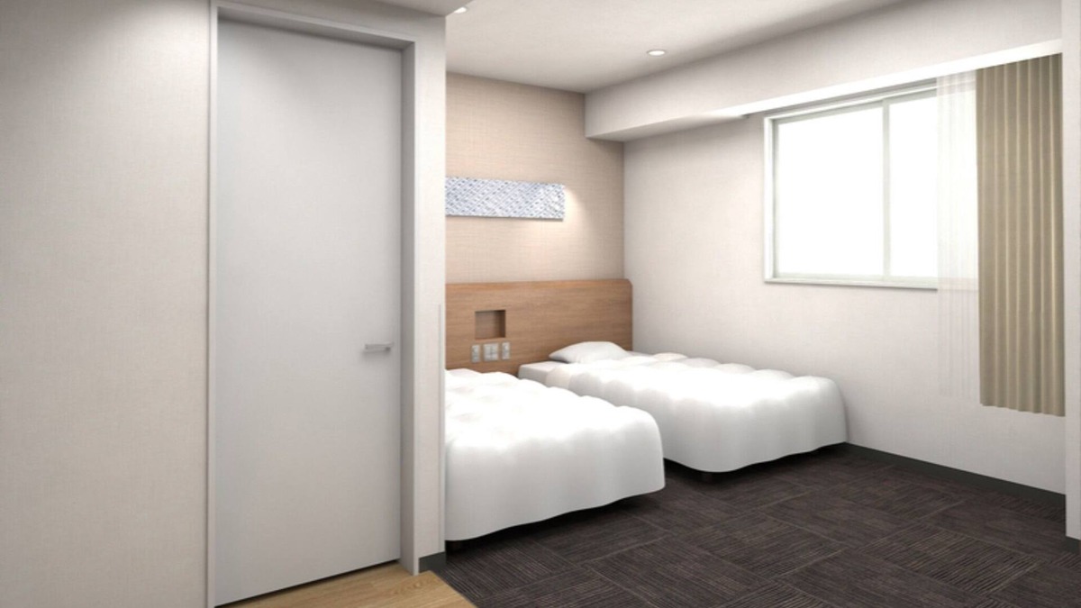 Sasashimacho Hotel | Twin room nonsmoking for 2 people without meals/Nagoya Aichi