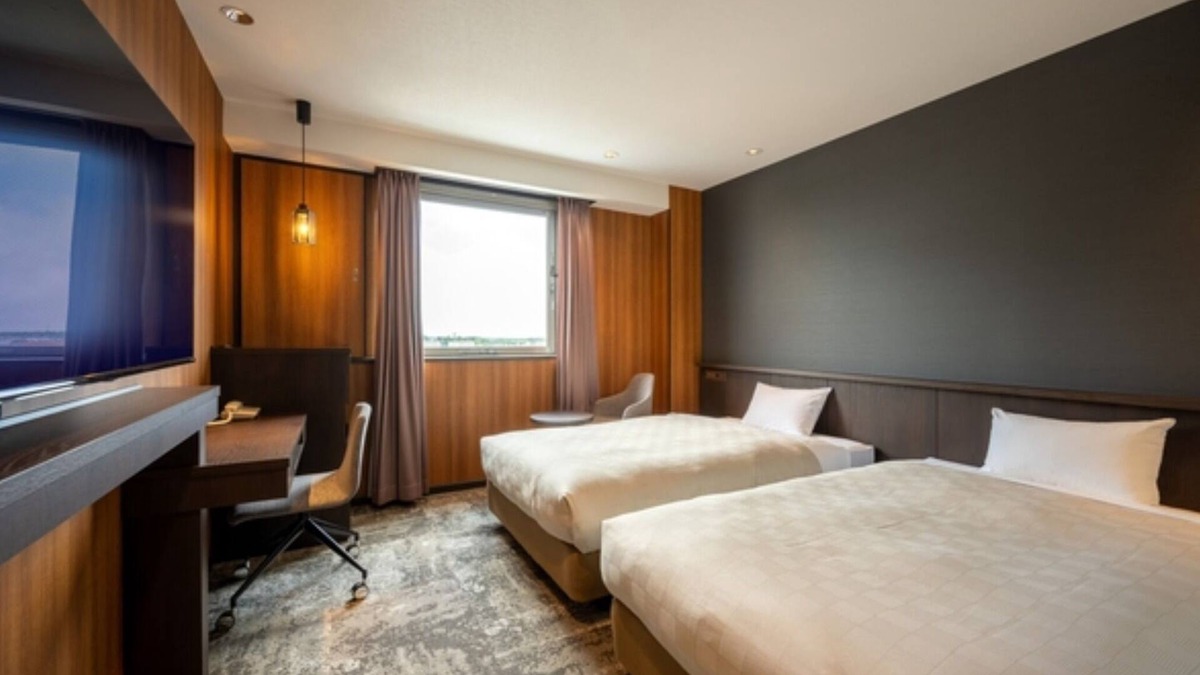 Misawa Hotel | Twin Room T NonSmoking Room Only Family Plan/Misawa Aomori