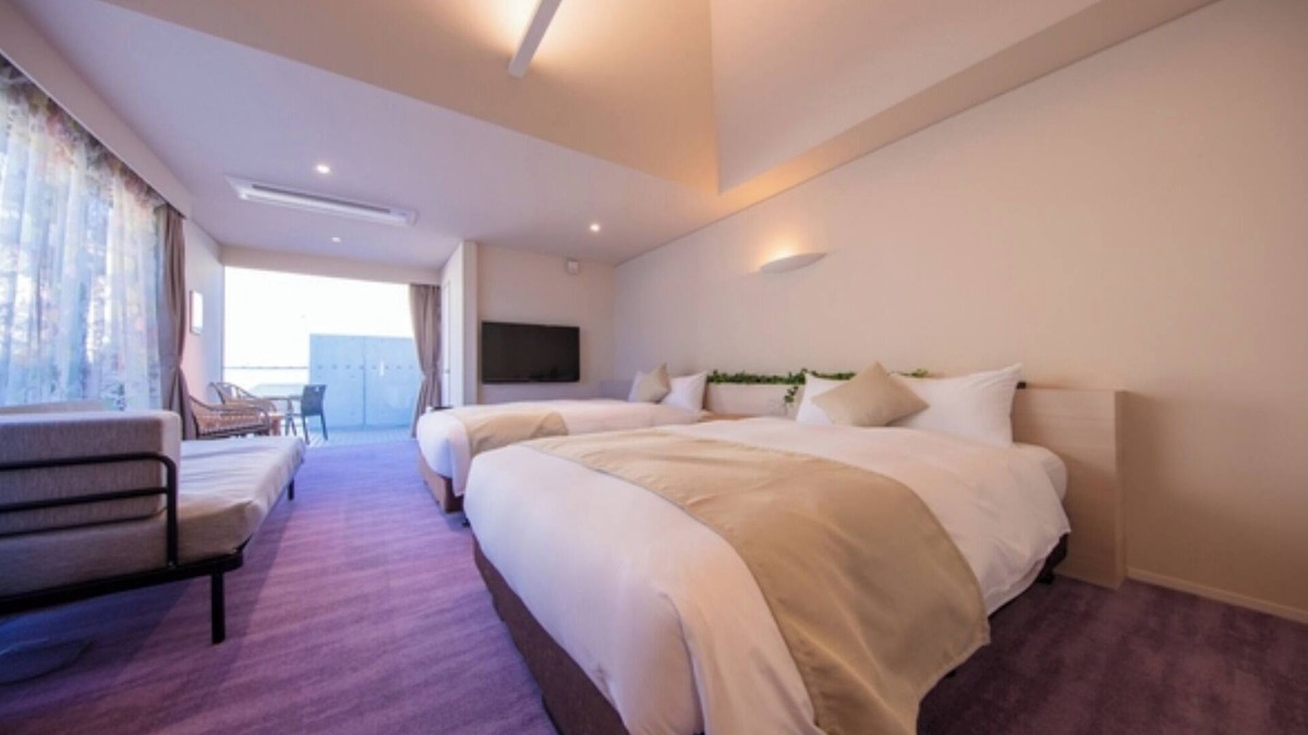 Shirahama House | Twin room with private spa | Uo Berge Plan 2 me/Nishimurogun Wakayama