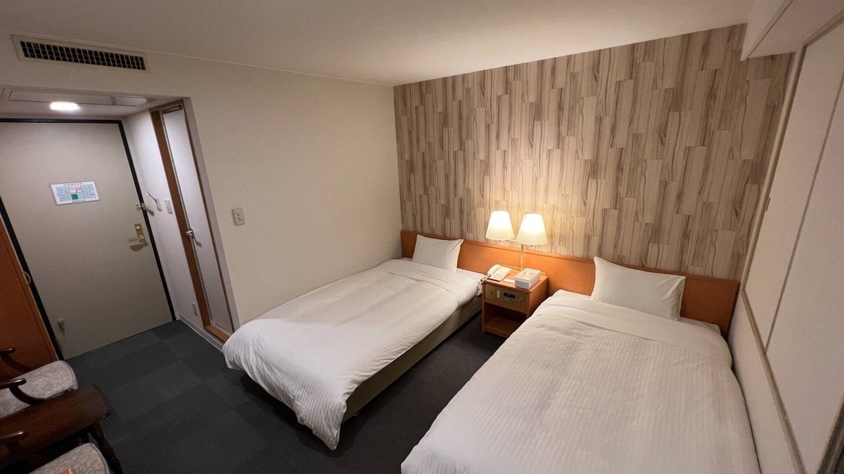 Kitami Hotel | Twin smoking room/Kitami Hokkaidō