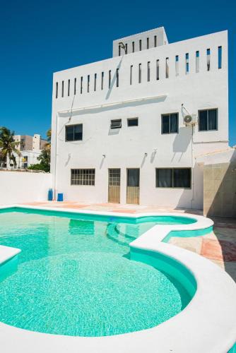Chicxulub Pueblo Apartment | Twin villas for large groups, 1 block from beach