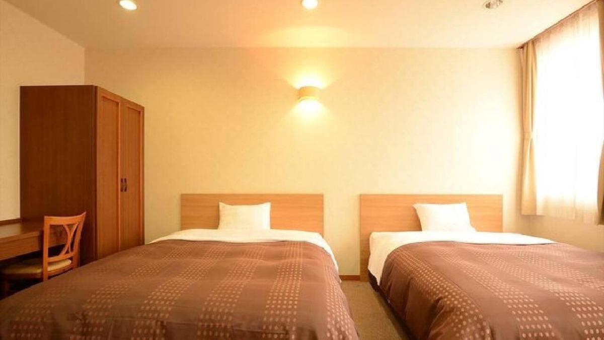 Tobe-cho Hotel | Twin Westernstyle room with sauna and hot spring /Iyo-gun Ehime