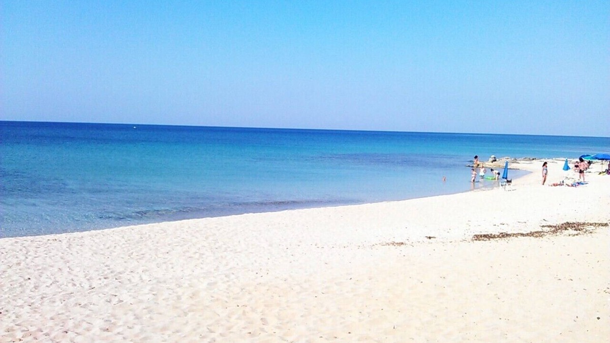 Specchiarica House | Two bedroom house 100m beach Specchiarica Salento Puglia Italy Air Conditioning