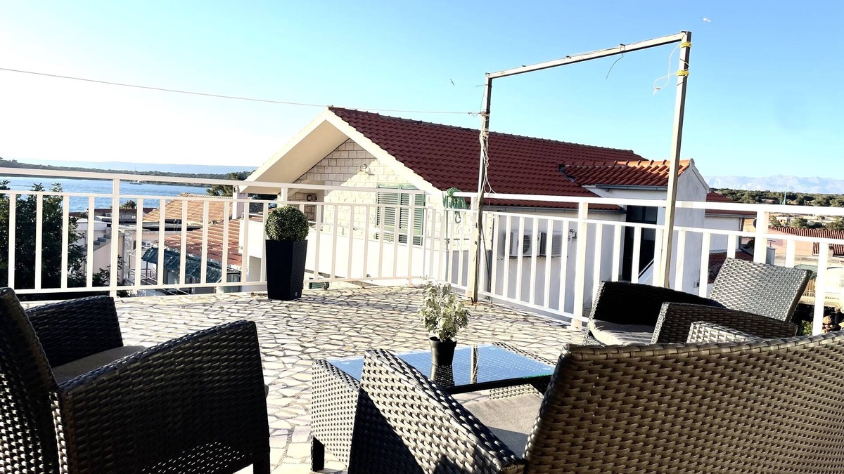 Loviste Apartment | Two bedroom apartment with terrace and sea view Lovište, Pelješac (A-19514-a)