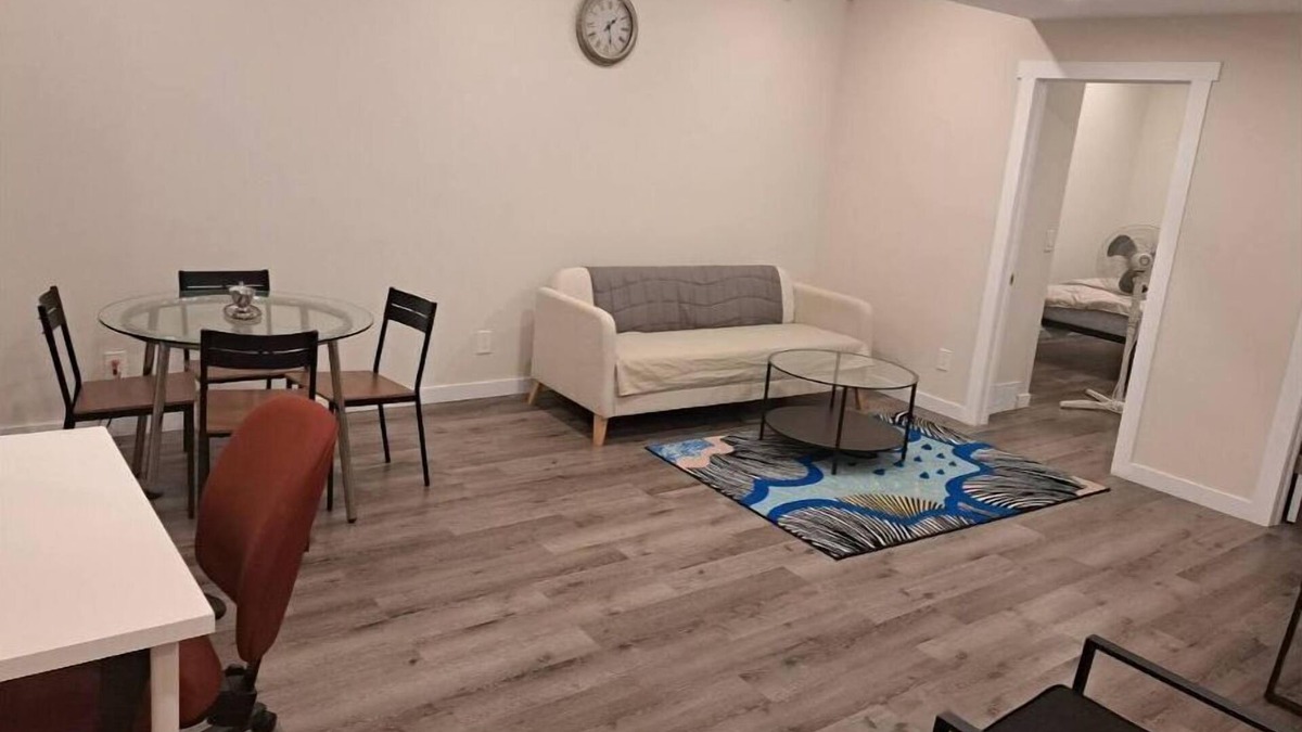 Calgary Apartment | Two bedroom basement suit, street parking.