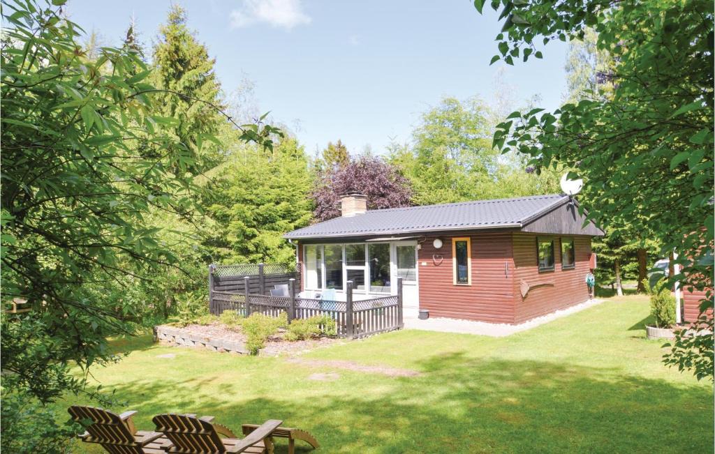Farstrup House | Two-Bedroom Holiday Home Nibe With A Fireplace 06