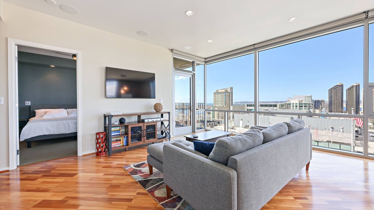 East Village Condo | Two bedroom Penthouse with beautiful views of Downtown and San Diego Bay