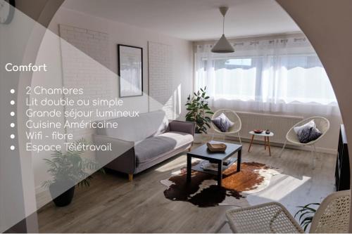 Ancely Apartment | Two bedrooms modern apartment close to Tram