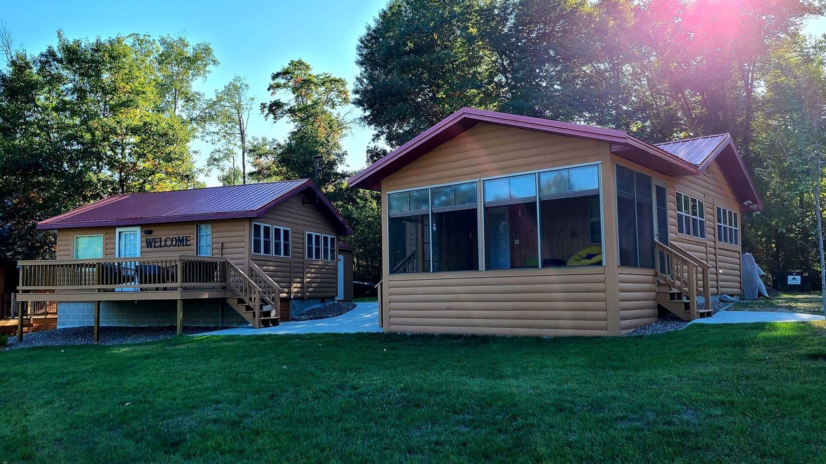 Backus Cabin | Two cabins right on the lake, including shared game room!