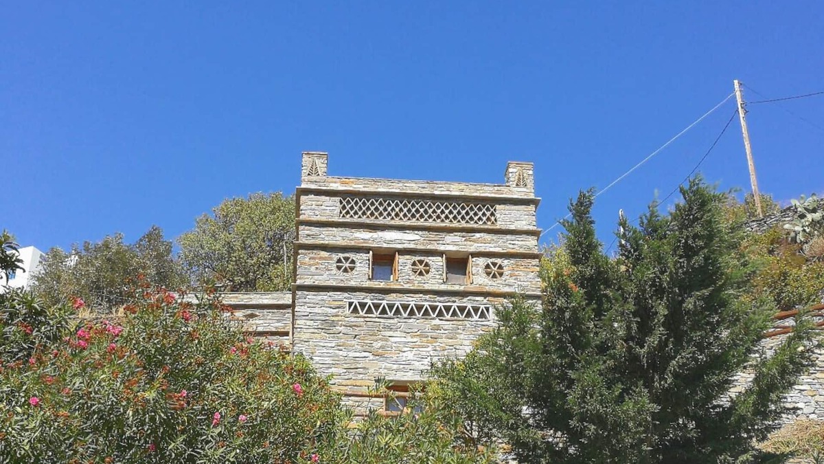 Steniai Cottage | Two levels traditional stone cottage villa