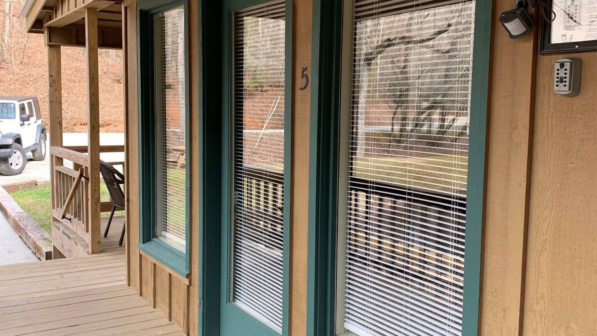 Rabun Gap House | Two Queen Beds with Queen Sleeper Sofa, One Bathroom overlooking Lake
