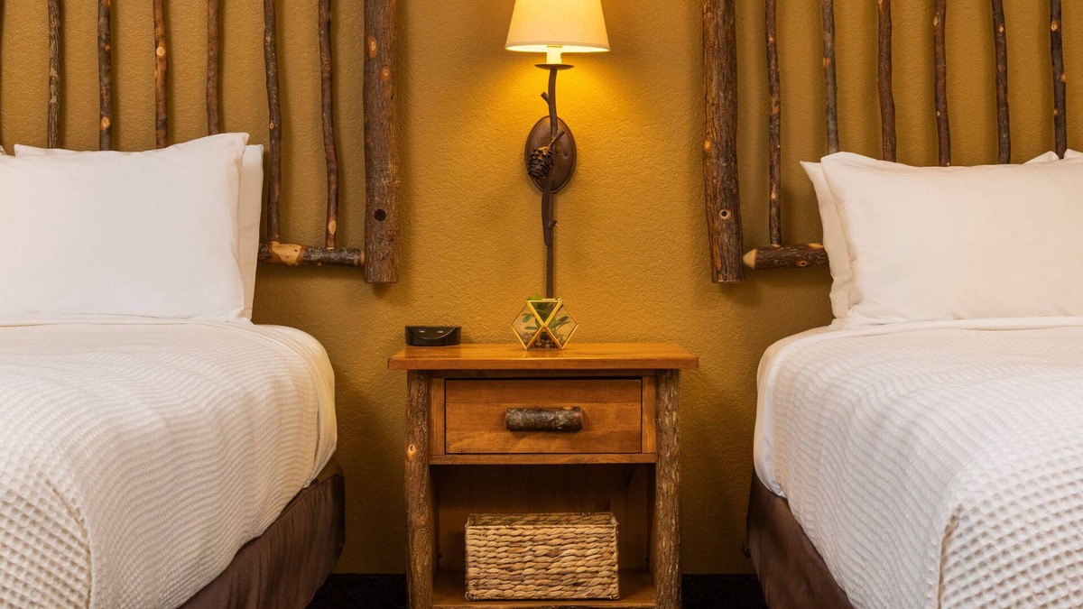 Rothschild Hotel | Two Queen Studio With Access to Pool, Hot Tub, and Gym
