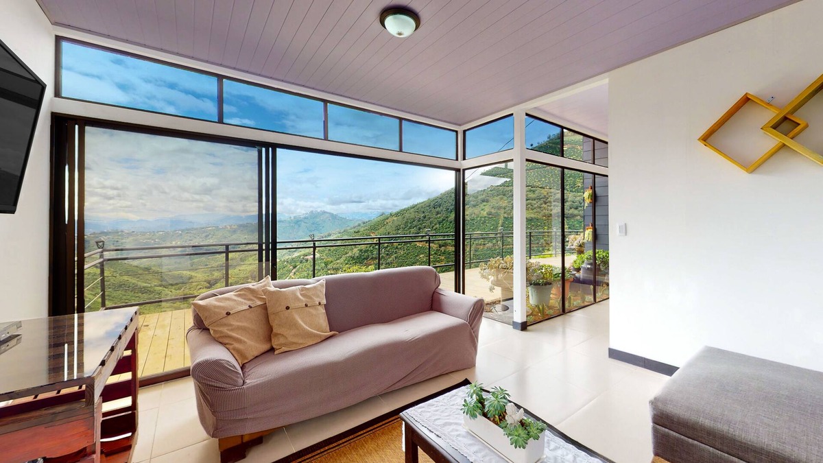Santa Cruz de Leon Cortes House | Two-story retreat with incredible views, full kitchen, & fireplace