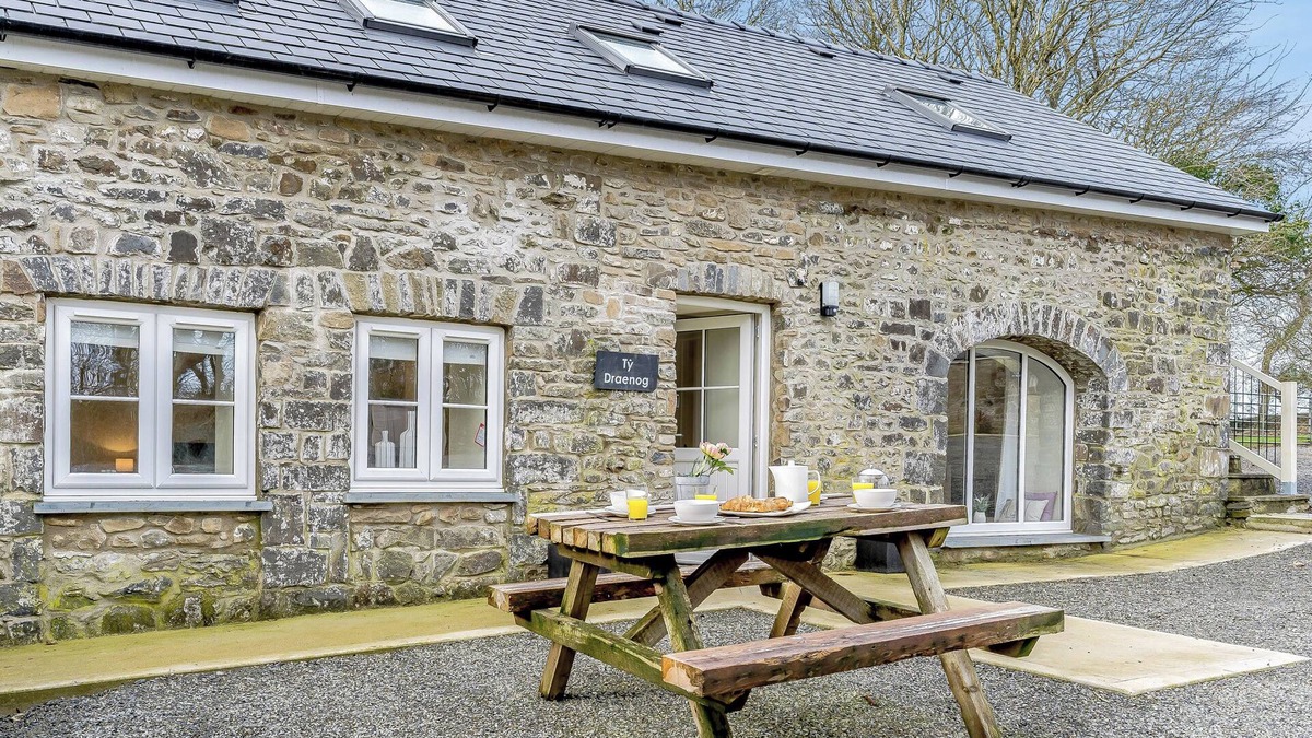 Llanllwchaiarn Cottage | Ty Draenog - UK31653