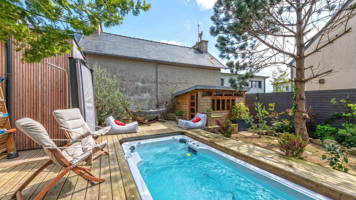 Sibiril House | Ty Frimousse - Maison avec jacuzzi et sauna