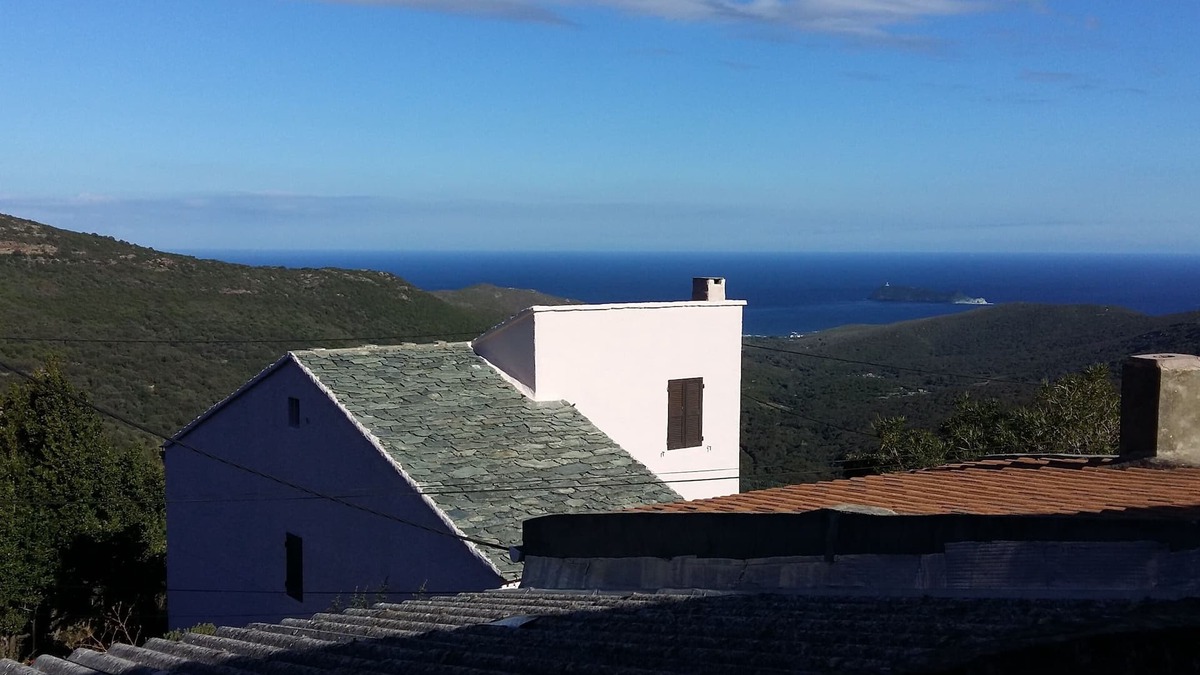 Ersa House | Typical house of Cap Corse sea view