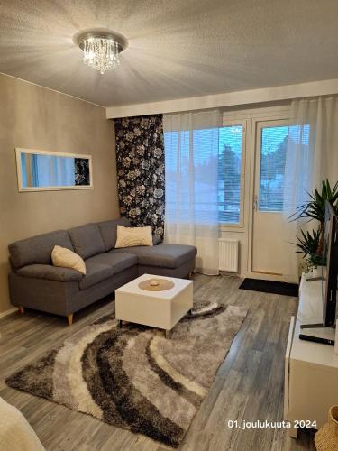 Lappeenranta Apartment | Tyylikäs kaksio keskustasta parkkipaikalla,wifi