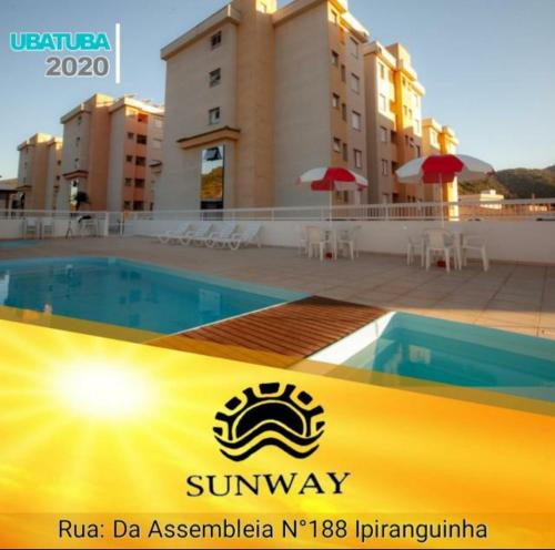 Ipiranguinha Apartment | Ubatuba - Apto - Cond Sun Way - 1401
