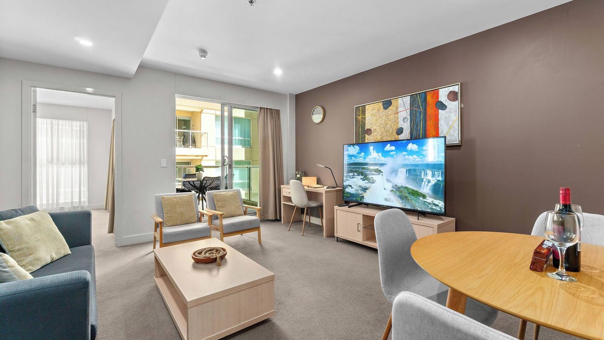 Glenelg Apartment | Ultima Escapes · Glenelg Beachfront Bliss · Beach View Pool Gym Parking Wi-Fi