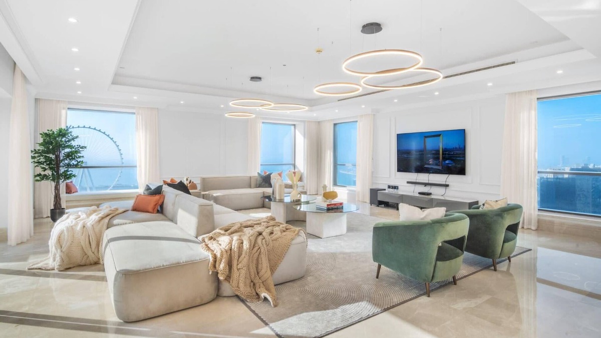 Dubai Marina Villa | Ultimate 5BR Duplex Sky Villa with Private Pool