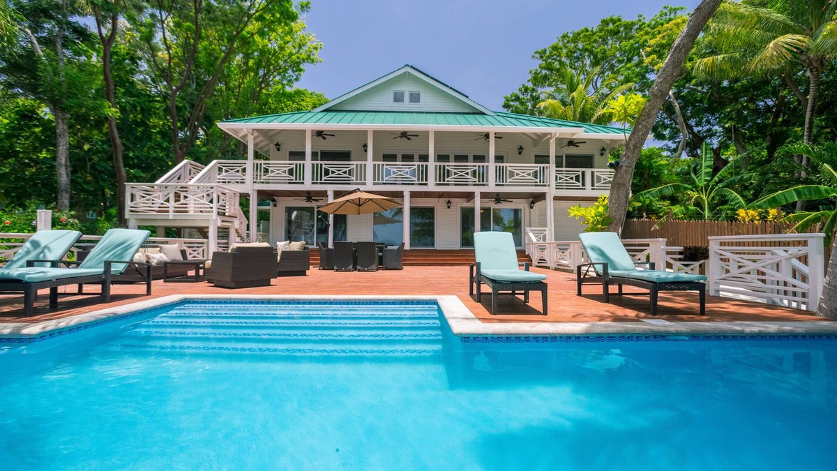 Gibson Bight House | Ultimate Beachfront home w/Pool, Paddleboards, Private Dock
