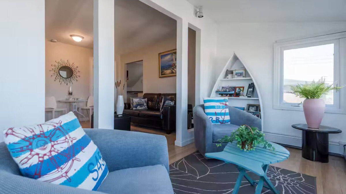 Sea Bright Apartment | Ultimate OceanFront 2BRs Penthouse & private beach