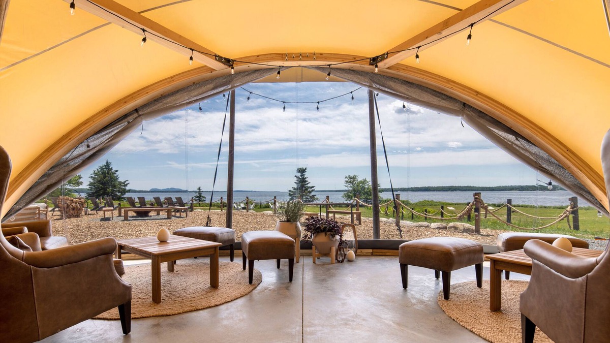 Surry Cabin | Under Canvas Acadia