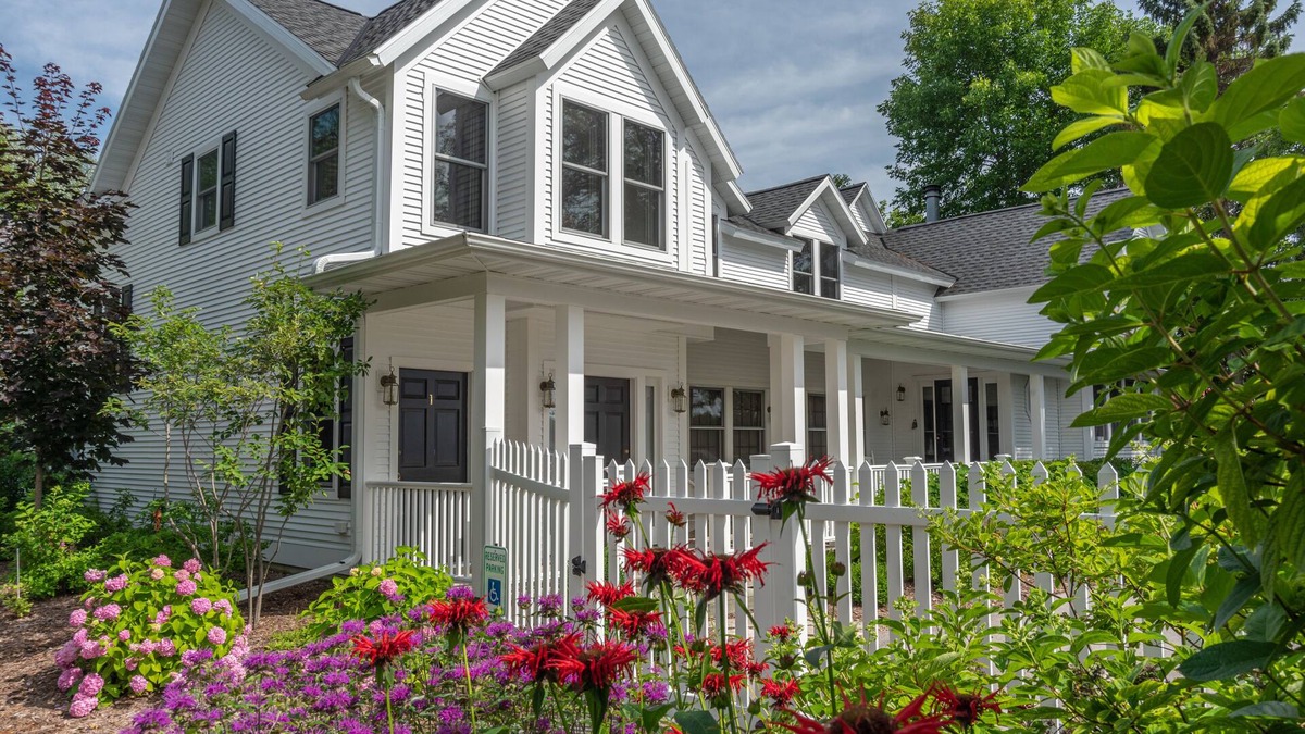 Ephraim House | Unequaled Location next to Wilsons Ice Cream Parlor on Ephraim's Harbor and dock
