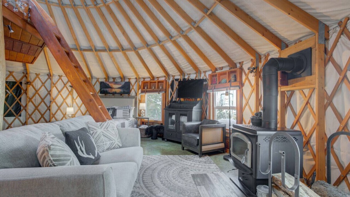 Bozeman RV Rental | Unique 2Bds/1Bath Yurt | Kitchen, Wifi, Views!