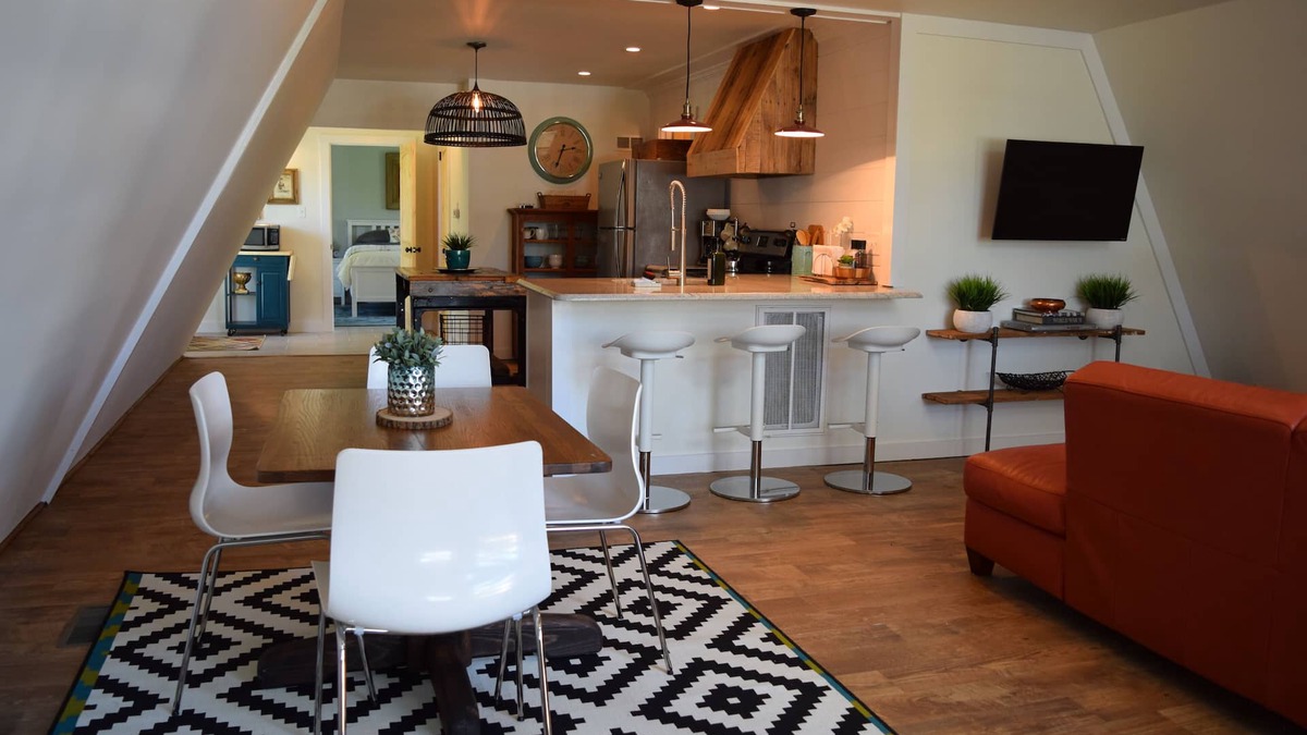 Witmer House | Unique A-Frame style home located near attractions in the Amish Country.