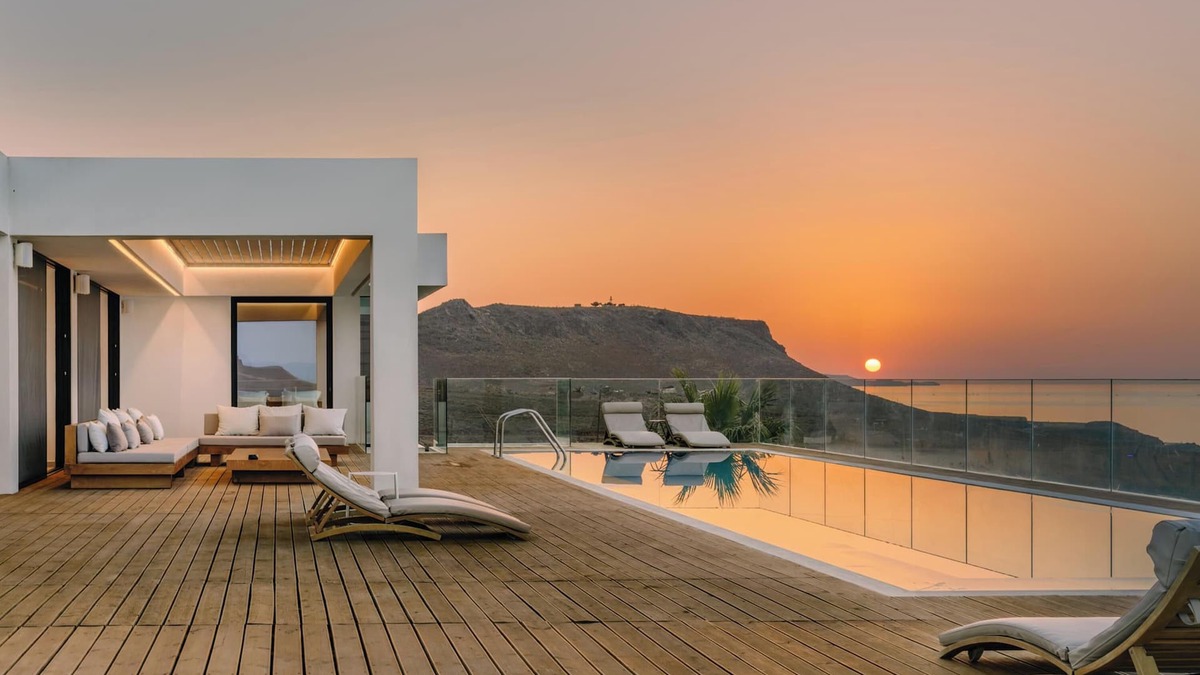 Vathianos Kampos Villa | Unique Architecture, Sea view, 5* Luxury Amenities