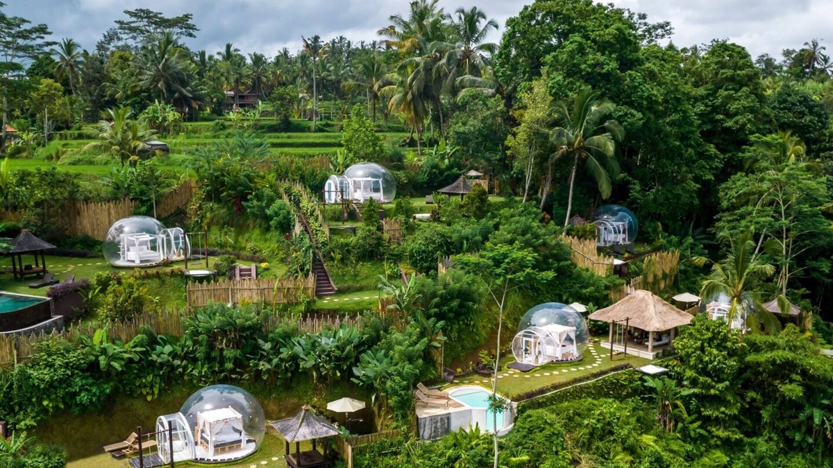 Tampaksiring House | Unique Bubble Dome Ubud with private pool