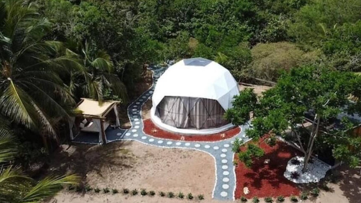 Guayabos Villa | Unique Dome with hot tub, bbq, jacuzzi, near beach