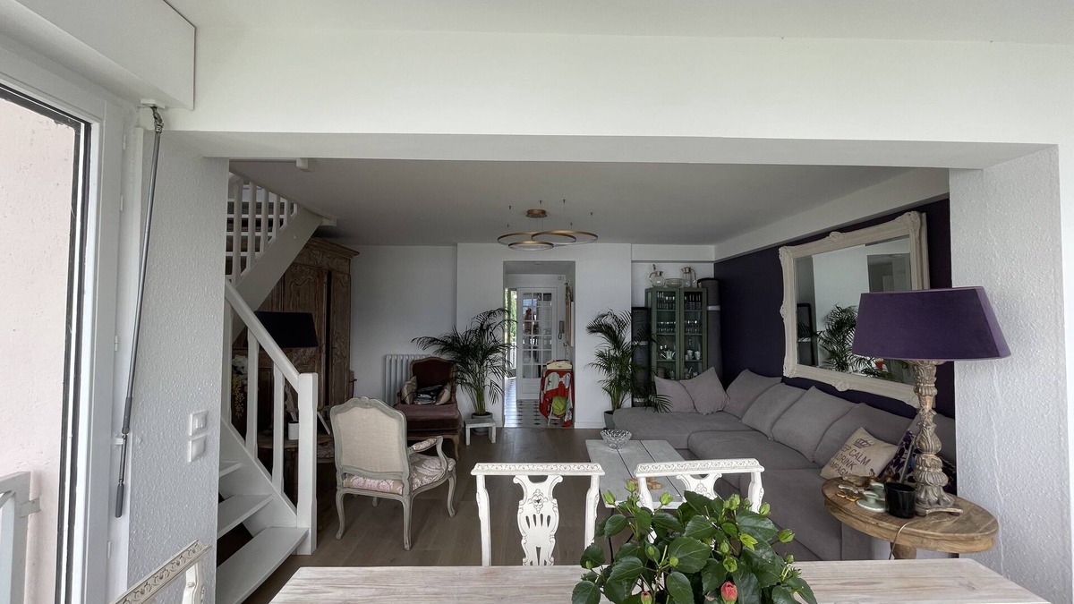 Thonon-les-Bains Apartment | Unique duplex with breathtaking view of the port of Yvoire