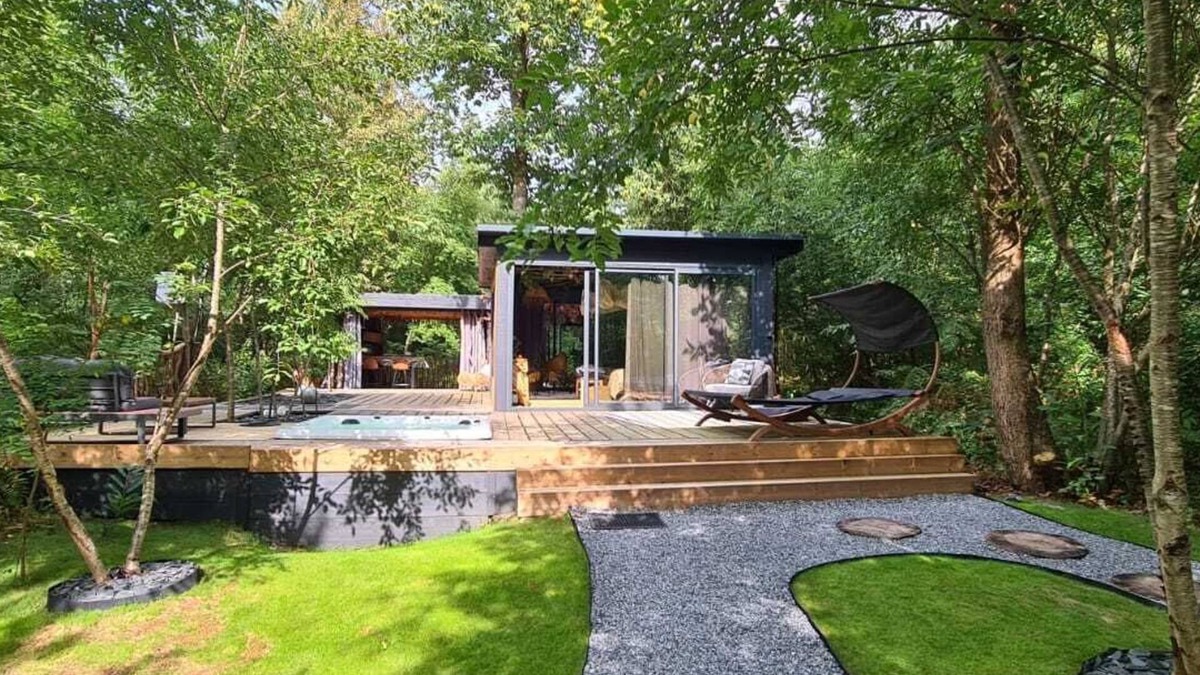 Landiras Cottage | Unique! Ecolodge with private Spa and Sauna