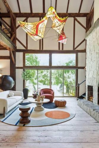 Claverack-Red Mills House | Unique Fully Restored Landmark Barn in Hudson