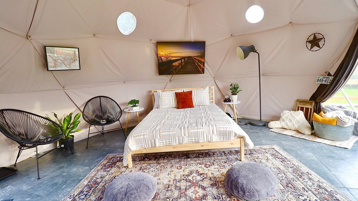 Douglassville Cabin | Unique Glamping Dome in East Texas