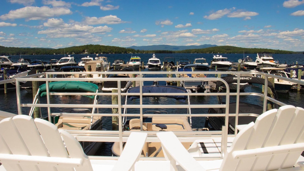 Weirs Beach Boat Rental | 🌟 Unique Houseboat Experience on Lake Winnipesaukee - Harborside 🚤🌊