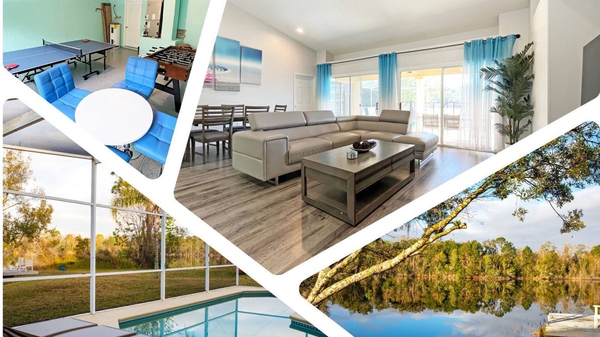 Thousand Oaks House | Unique lakeside pool home less than 20 mins from Disney