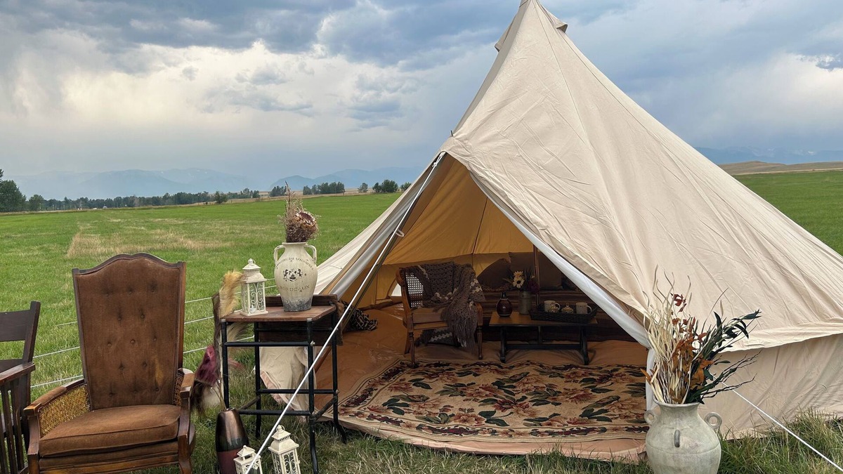 Absarokee Cabin | Unique Montana Glamping Experience