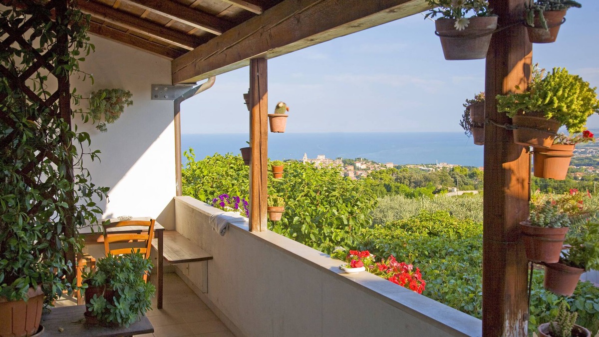 Sirolo House | Unique panorama for apartment I Sassi Neri