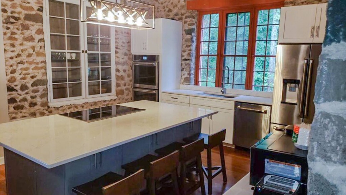 Rome City House | Unique Private Island Home on Midwest Sport Lake with Pontoon Boat included!