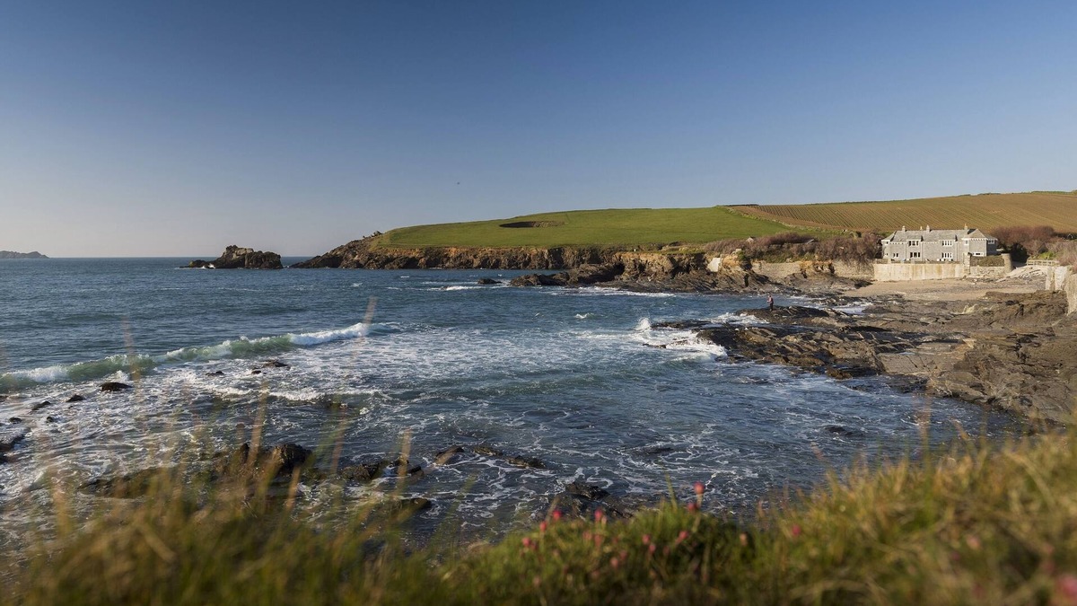 Trevone House | Unique Slate-hung House Occupying Private Headland Overlooking Two Beaches