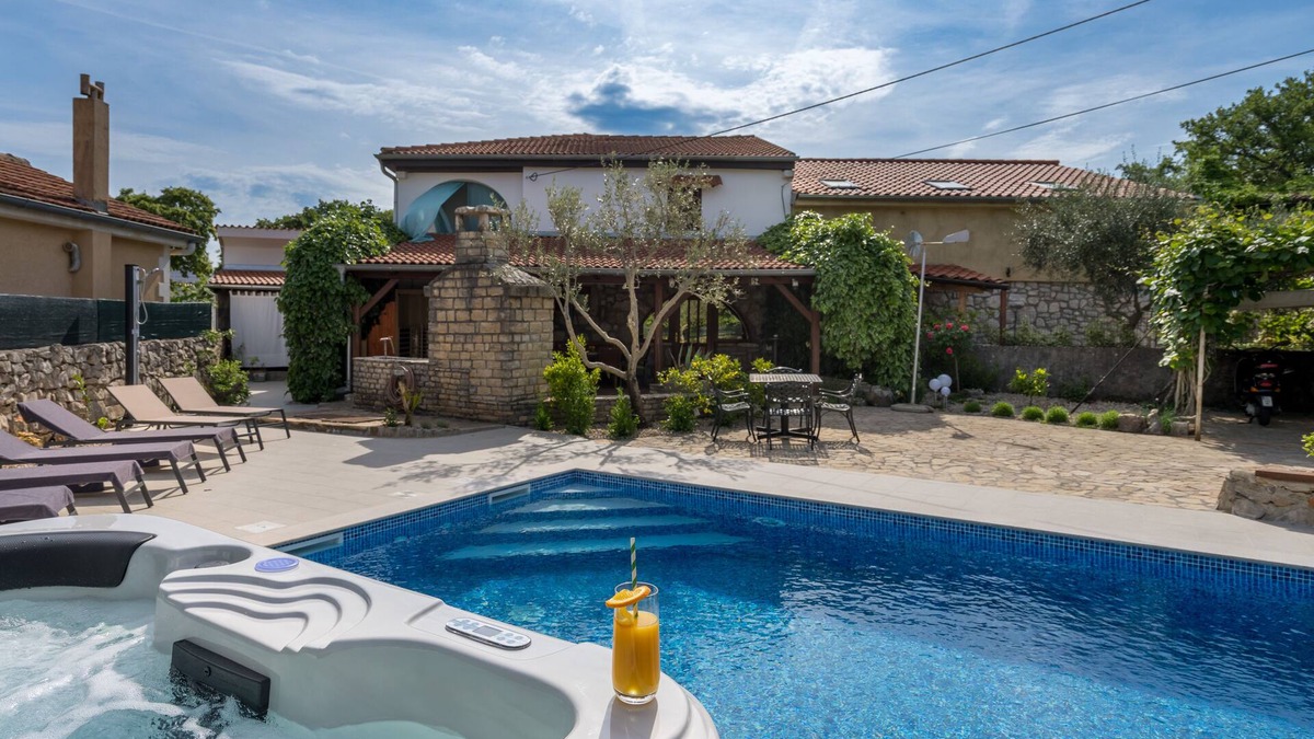 Rasopasno House | Unique stone villa Stone Lady with private pool, whirlpool, sauna and barbecue